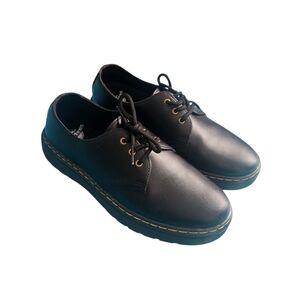 Dr Martens Zavala Low Oxford Black Lace Shoes Size 8M